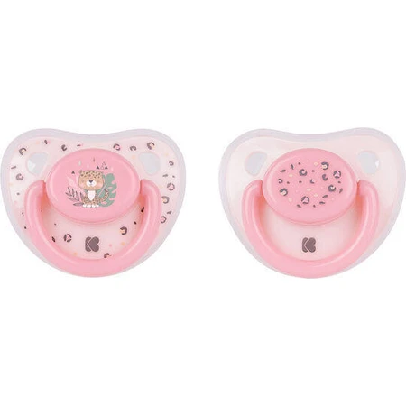 Kikka Boo Savanna Ортодонтический силиконовый тигренок - розовый для 0-6 месяцев 2шт: цены и характеристики