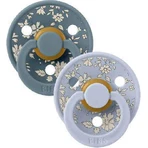 Пустушка-пустушка X Liberty Colour Rubber Solecer Dusty Blue Mix для 0-6 місяців 2шт: ціни та характеристики