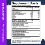 Спеціальна харчова добавка Gaspari SuperPump Max Охолоджувач винограду 500гр: ціни та характеристики