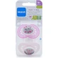 Mam Original 271S Baby-Rebel Силіконова скеля Baby-Rebel Ортодонтична пустушка - рожева для 16+ місяців 2шт