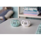Tommee Tippee Ultra Light White/Mint 0-6 місяців 2шт