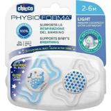 Chicco Силиконовые пустышки Пустышка-кит - синий-альбом для 2-6 месяцев 2шт