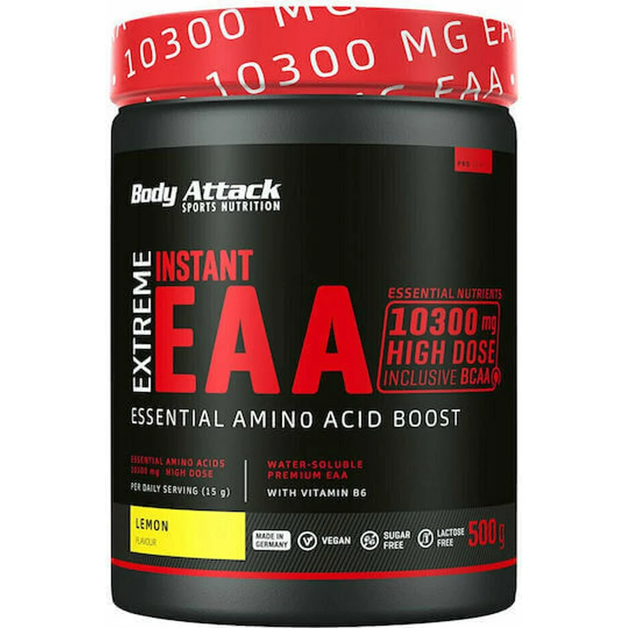 Body Attack Extreme Instant EAA 500gr Lemon: ціни та характеристики