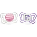 Chicco Силіконові ортодонтичні пустушки з мішечком Пташка - Pink-Mov для 2-6 місяців 2шт: ціни та характеристики