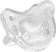 Прозора силіконова соска Chicco Physio Soft 01808-01 для дітей від 0 місяців
