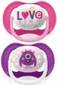 Philips Ultra Air Happy Silicone Mangekyu Ортодонтична пустушка для дітей 6-18 місяців 2 шт.
