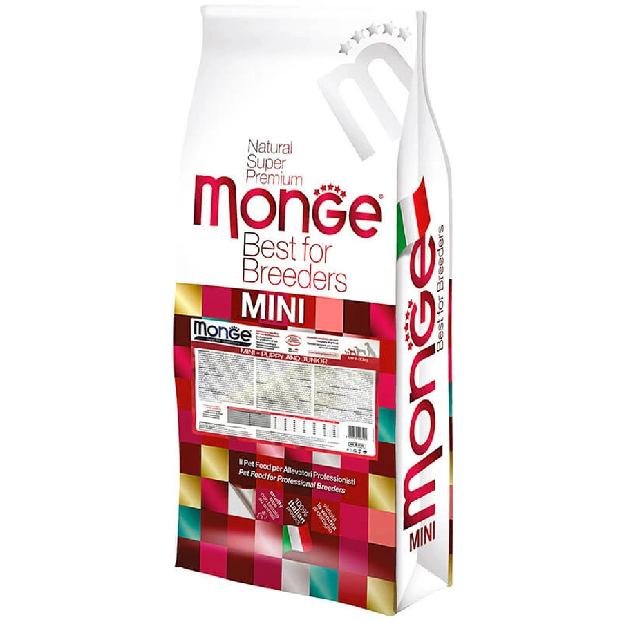 Monge Mini Puppy & Junior Сухой корм для щенков маленьких пород с курицей, 15 кг: цены и характеристики
