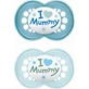 Mam Силиконовая ортодонтическая мумия I Love Mummy - N/A для 6-16 месяцев 2шт