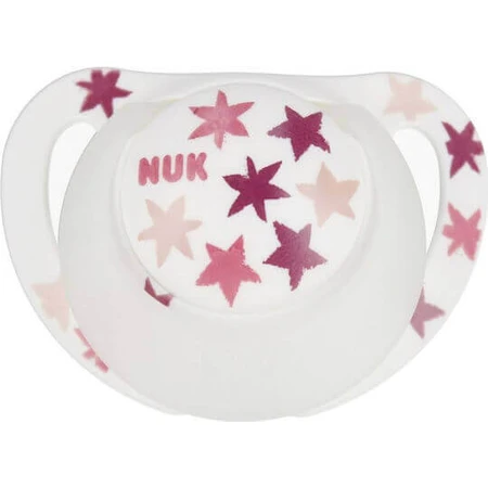 Нічна силіконова пустушка Nuk Star Star Нічна силіконова пустушка для 6-18 місяців: ціни та характеристики