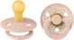 Нагрудники Studio Collection Резиновая пустышка Jasmin Pink для 0+ месяцев 2шт