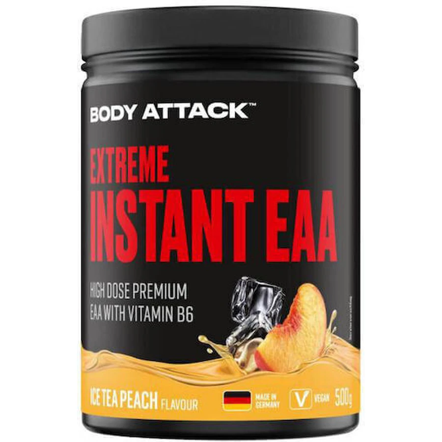 Body Attack Extreme Instant Eaa 500gr Ice Tea Peach: цены и характеристики