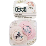 Силіконові пустушки Lovi Baby Wild Soul Wild Soul 0-3 місяці 2шт