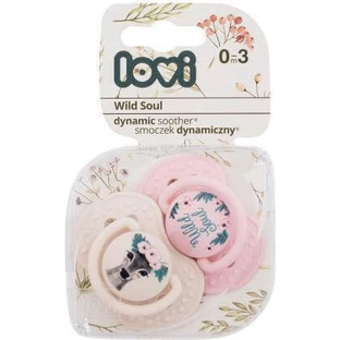 Силіконові пустушки Lovi Baby Wild Soul Wild Soul 0-3 місяці 2шт