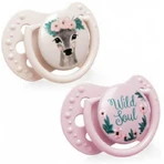 Силіконові пустушки Lovi Baby Wild Soul Wild Soul 0-3 місяці 2шт: ціни та характеристики
