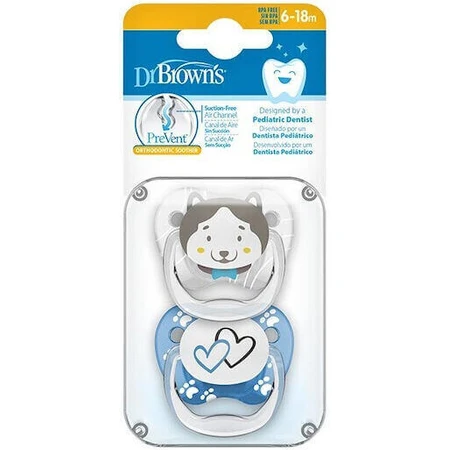 Силиконовые ортодонтические брекеты Dr. Brown's для 6-18 месяцев 2шт: цены и характеристики