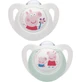 Силіконова соска Nuk Peppa 0-6 місяців