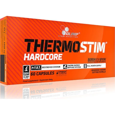 Olimp Sport Nutrition Thermo Stim Hardcore без ароматизаторів 60 капс.: ціни та характеристики