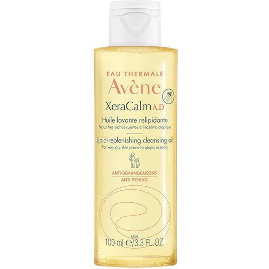 Eau Thermale Avène Xeracalm Xeracalm A.D Cleansing Oil Очищающее масло для тела, подходящее для атопичной кожи 100 мл: цены и характеристики
