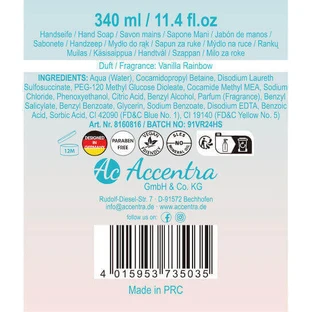 Accentra Мыло Мыльный крем 340 мл
