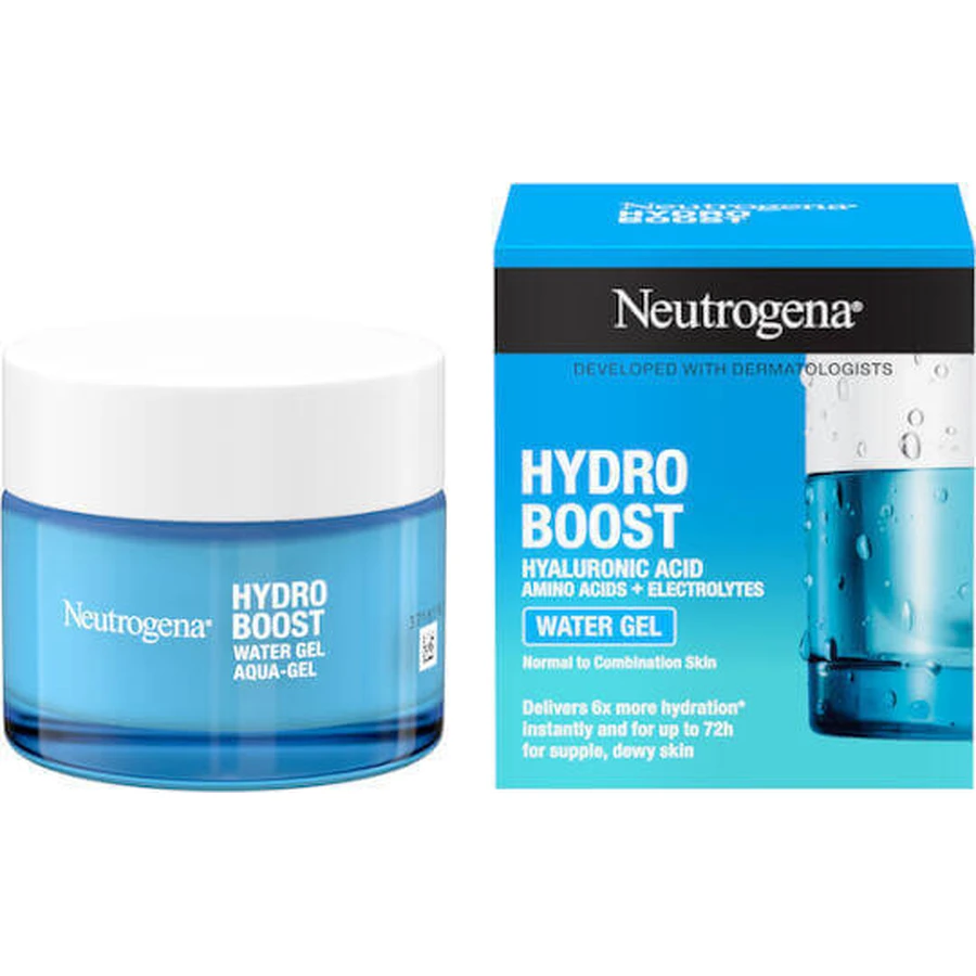 Neutrogena Hydro Boost 24h Зволожуючий крем-гель для обличчя з гіалуроновою кислотою 50мл: ціни та характеристики