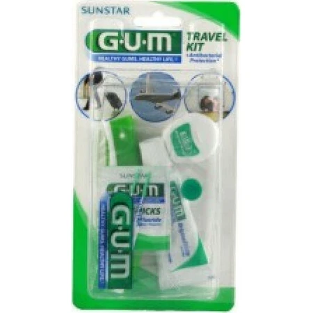 Дорожный набор GUM 156 зубных щеток (случайный выбор): цены и характеристики