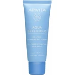 Apivita Aqua Beelicious Beelicious Легкий безмасляний 24-годинний зволожуючий і регулюючий гель для обличчя з гіалуроновою кислотою та алое вера 40 мл: ціни та характеристики