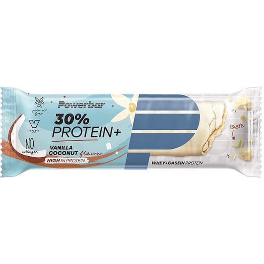 Батончик PowerBar Protein Plus с 30% протеина и вкусом ванильного кокоса 55 гр.: цены и характеристики