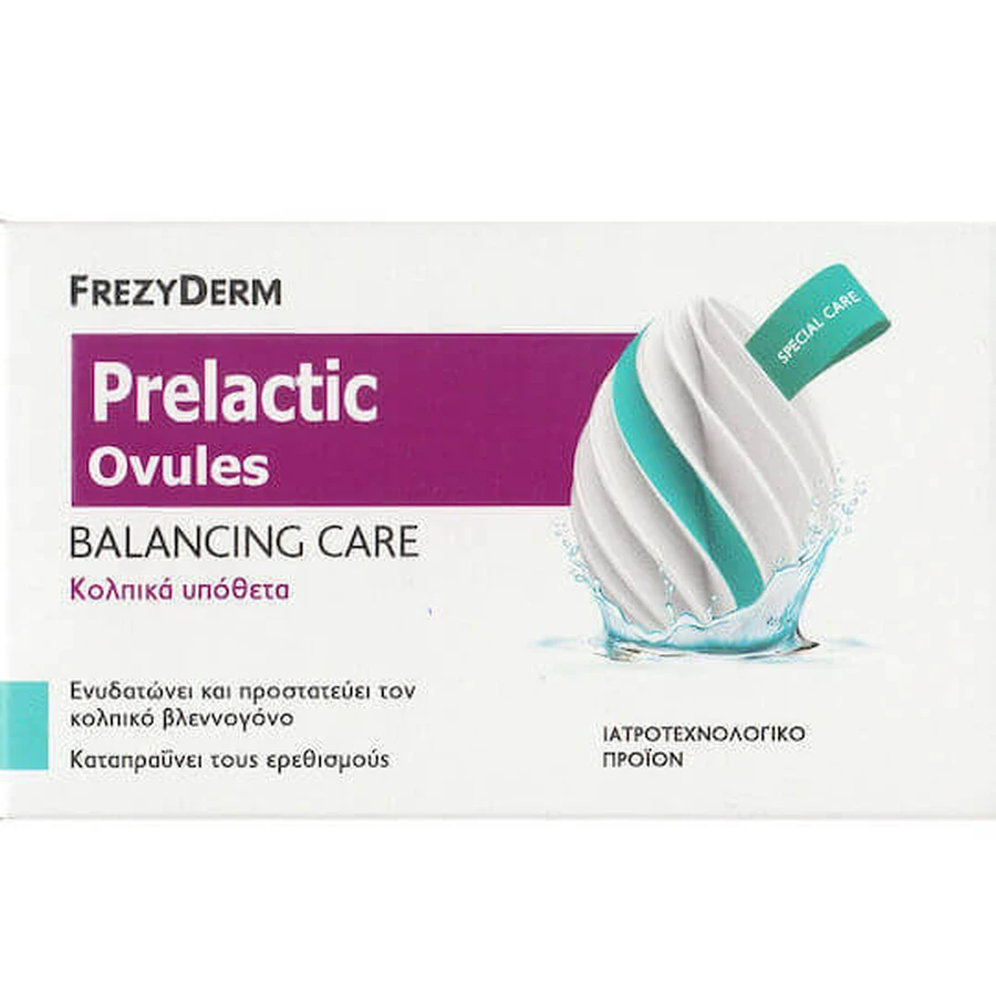 Frezyderm Prelaclactic Ovules Вагинальные суппозитории Увлажняющие 10шт: цены и характеристики