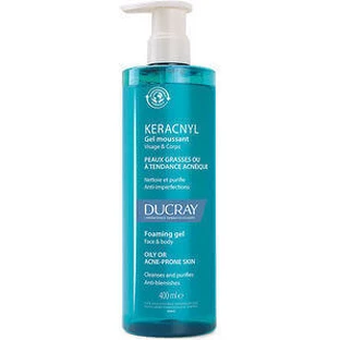 Ducray Keracnyl Гель для лица для кожи, склонной к акне 400 мл