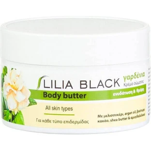 Lilia Black Gardenia Зволожуючий крем для тіла з ароматом гарденії для всіх типів шкіри 250мл