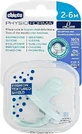 Пустышка Chicco Soft Luxe Green силиконовая для 2-6 месяцев
