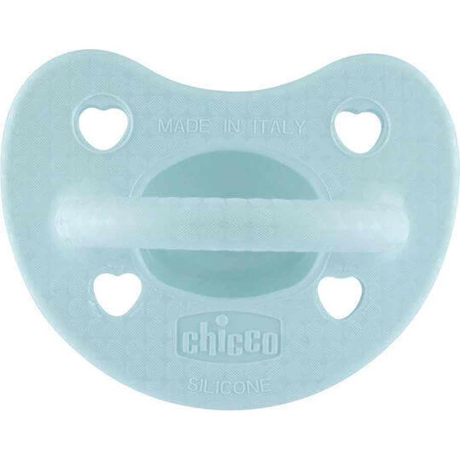 Пустышка Chicco Soft Luxe Green силиконовая для 2-6 месяцев: цены и характеристики
