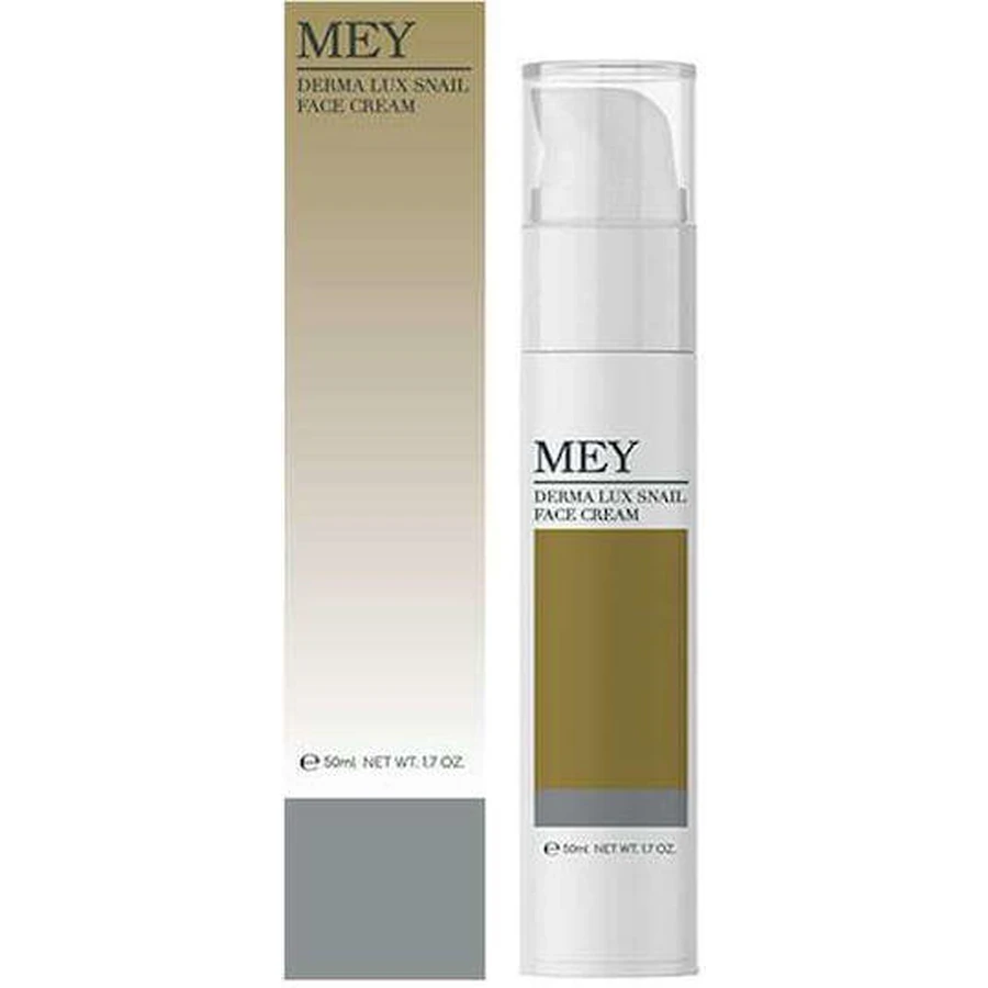 Крем для обличчя Mey Derma Lux Snail для зволоження, омолодження та реконструкції зі слизом равлика 50 мл: ціни та характеристики