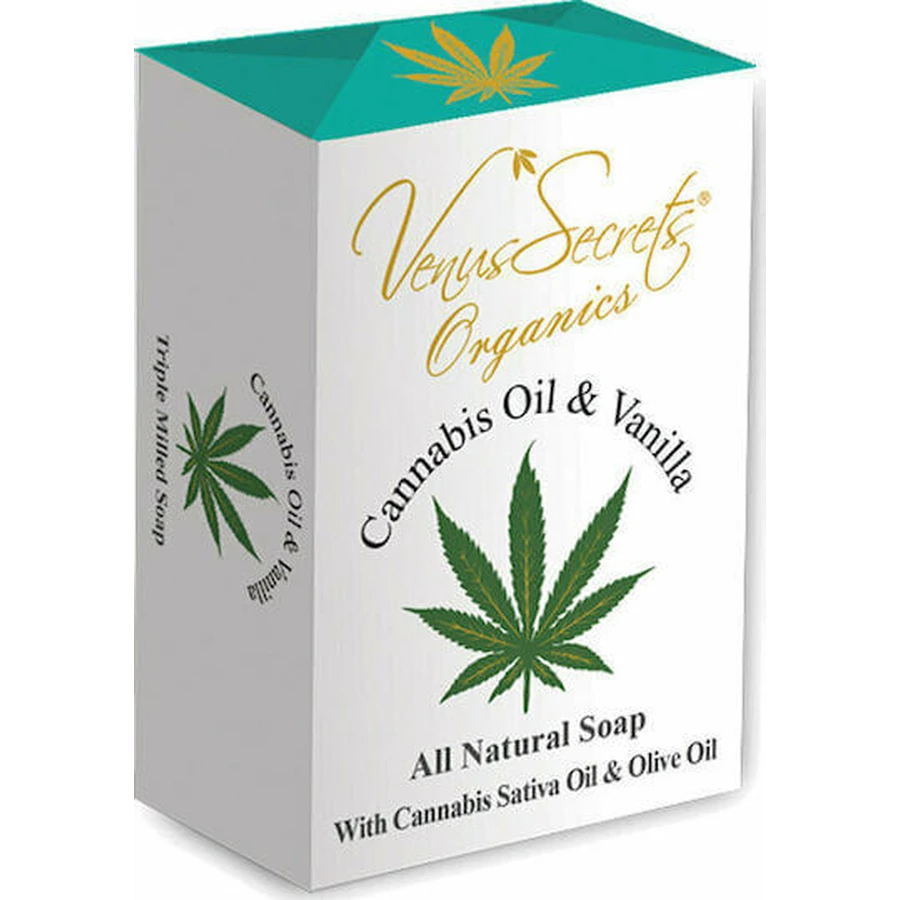 Мило для тіла Venus Secrets Cannabis Secrets Олія конопель та ваніль 150гр: ціни та характеристики