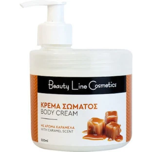 Beauty Line Увлажняющий крем для тела со вкусом карамели 500 мл