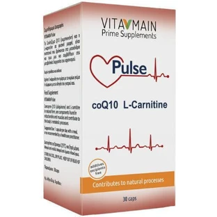 Vitamain Pulse CoQ10 80 мг та L-карнітин 200 мг 30 капс.