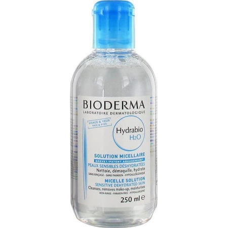 Міцелярна вода для зняття макіяжу з обличчя та очей Bioderma Hydrabio H2O Міцелярна вода для зняття макіяжу з обличчя та очей для шкіри, схильної до акне 250 мл: ціни та характеристики