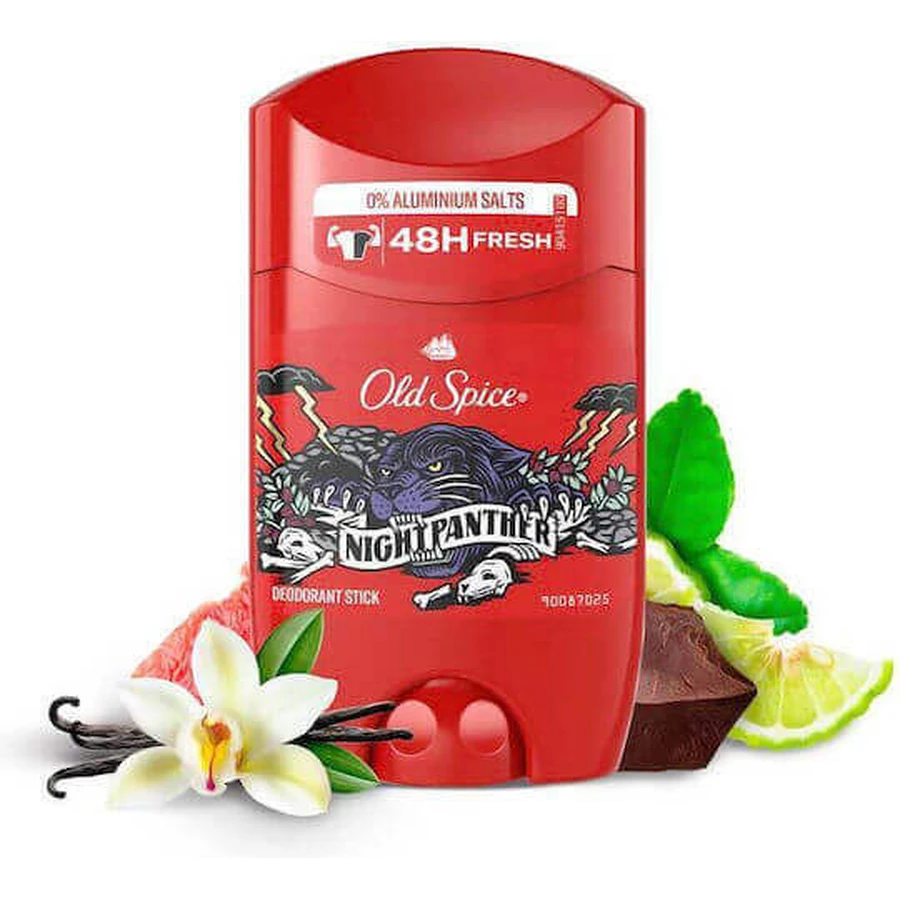 Дезодорант-стік Old Spice Nightpanther Дезодорант-стік Дезодорант без алюмінію 50 мл: ціни та характеристики