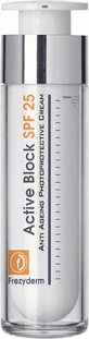 Дневной крем против старения для лица Frezyderm Active Block с SPF25 гиалуроновой кислотой и пептидами, 50 мл