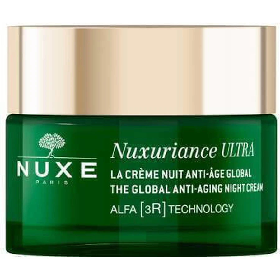 Nuxe Nuxe Nuxuriance Ultra Global Anti-Aging Зволожуючий, омолоджуючий та відновлюючий нічний крем для обличчя з гіалуроновою кислотою 50 мл: ціни та характеристики