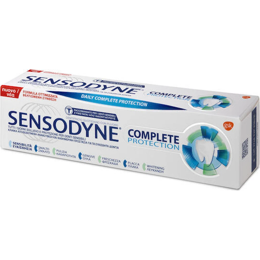 Sensodyne Complete Protection Зубная паста для чувствительных зубов 75 мл: цены и характеристики