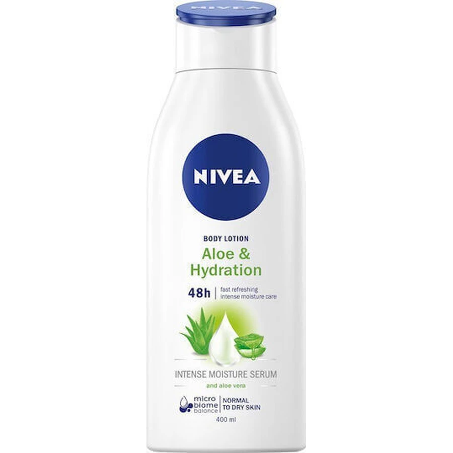 Nivea Aloe & Hydration Увлажняющая сыворотка для тела с алоэ вера для нормальной и сухой кожи 400 мл: цены и характеристики
