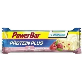Батончик PowerBar Protein Plus + L Carnitine с 6,5 гр. белка и вкусом малинового йогурта 35 гр.