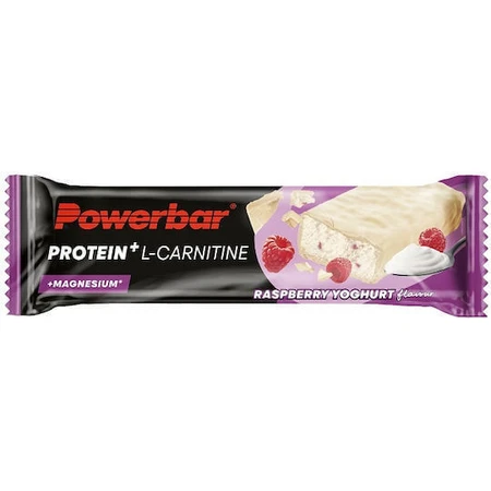 Батончик PowerBar Protein Plus + L Carnitine с 6,5 гр. белка и вкусом малинового йогурта 35 гр.: цены и характеристики