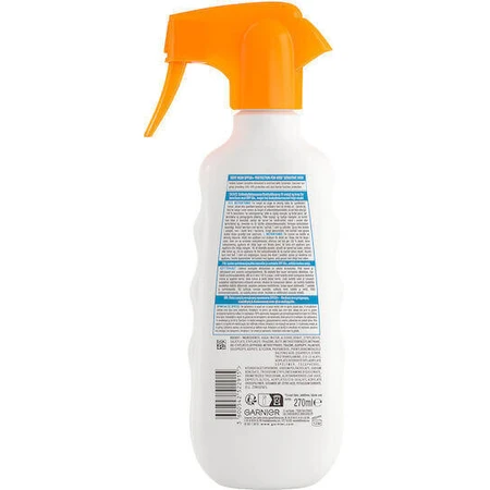 Garnier Ambre Solaire Водостойкий детский солнцезащитный крем-спрей SPF50 270 мл: цены и характеристики
