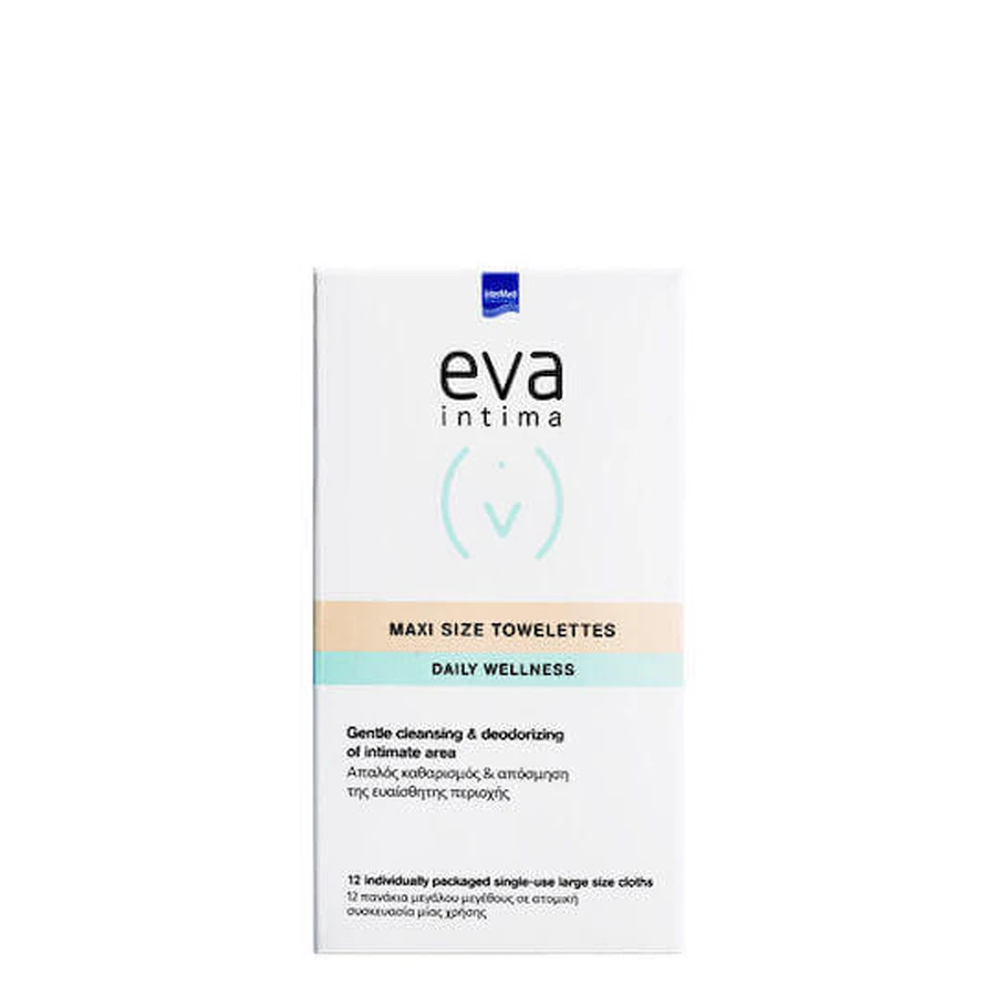 Серветки InterMed Eva Intima Intima Daily Wellness Maxi Size 10шт: ціни та характеристики