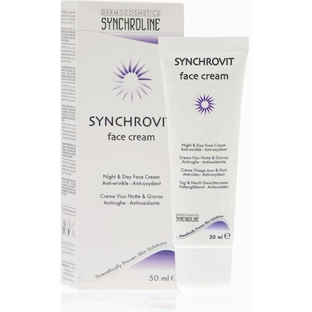 Зволожуючий та омолоджуючий крем для обличчя Synchroline Synchrovit з ретинолом та гіалуроновою кислотою 50мл: ціни та характеристики