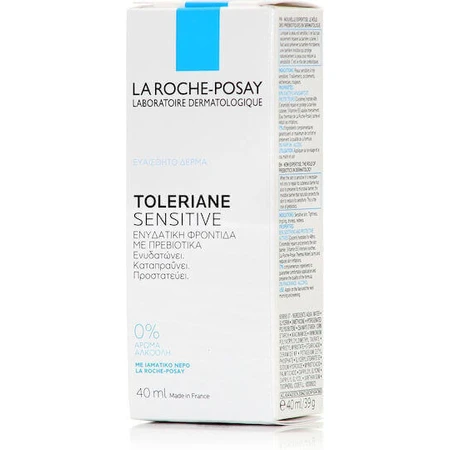 Зволожуючий крем для обличчя La Roche Posay Toleriane Sensitive Light 48h з керамідами та пребіотиками 40мл: ціни та характеристики
