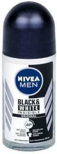 Nivea Чоловічий дезодорант-антиперспірант Invisible for Black &amp; White 48 годин у рулоні 50 мл