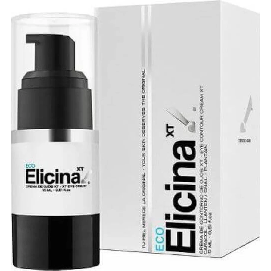 Elicina Eco XT Антивіковий крем для повік з вітаміном С та колагеном 15мл: ціни та характеристики